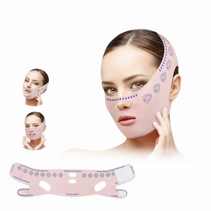 Face Slimming Bandage V Line Shaper – Chin and Cheek Lift Belt with Anti-Wrinkle Strap