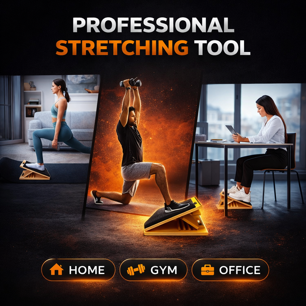 FlexStretch™ Adjustable Wooden Slant Board