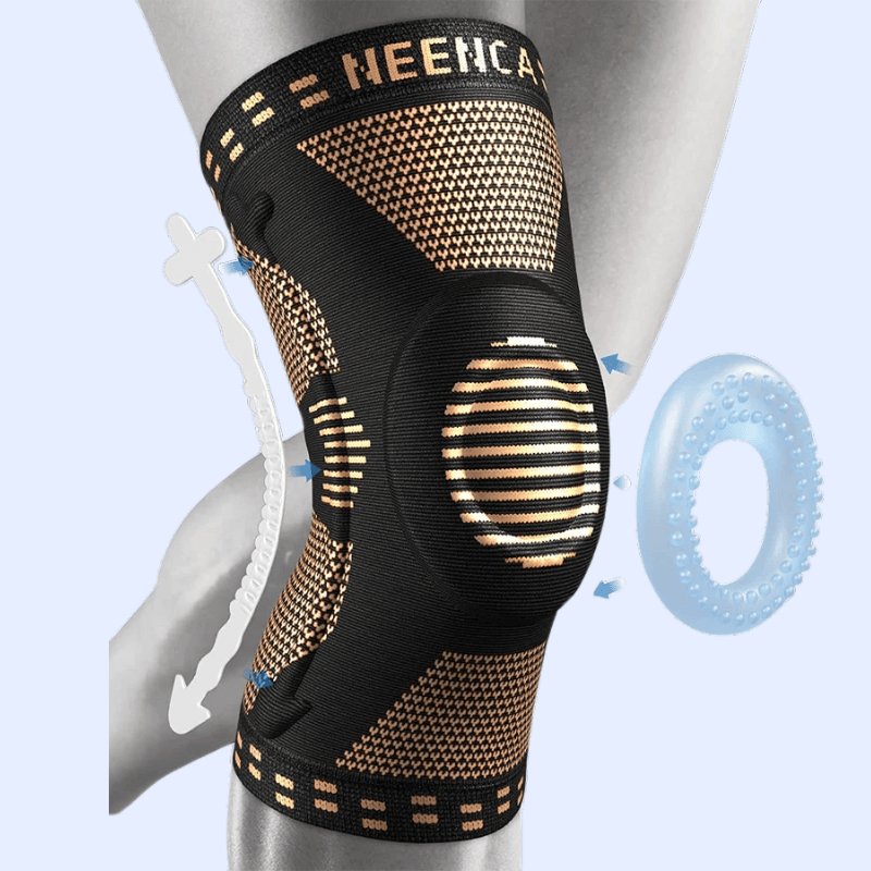 FlexiMax™ Copper Knee Brace – Compression Support for Pain Relief, Recovery & Mobility