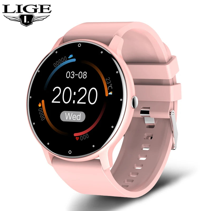 Waterproof Full-Touch Sports Smartwatch