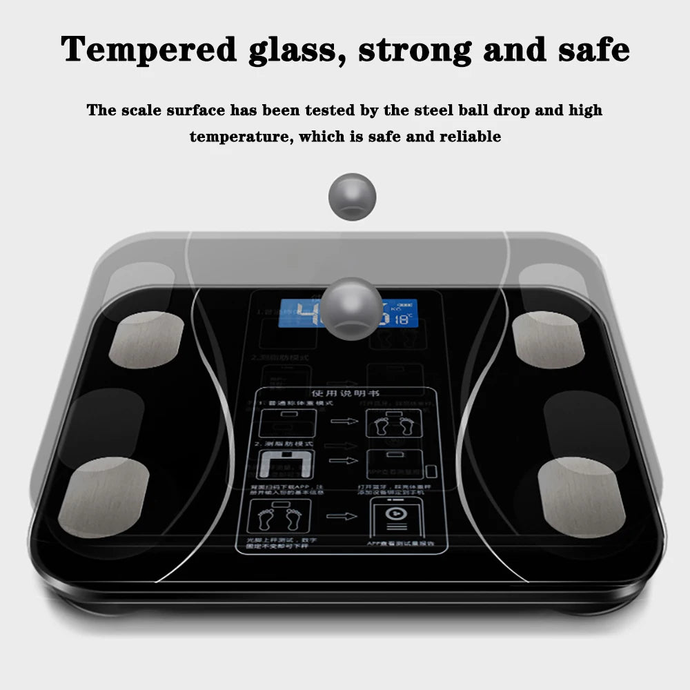 Smart Wireless Body Fat Scale