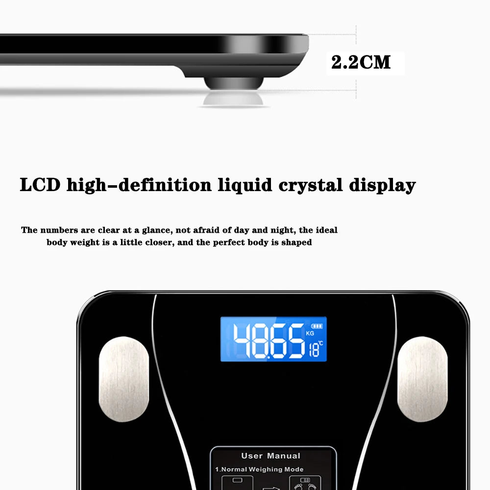 Smart Wireless Body Fat Scale