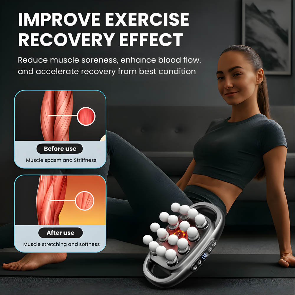 PowerRelief™ Deep Tissue Massage Gun