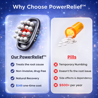 PowerRelief™ Deep Tissue Massage Gun