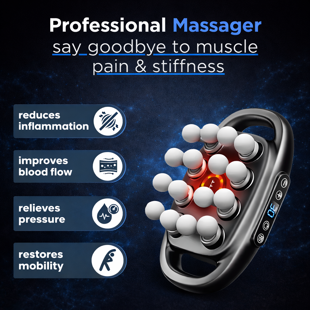 PowerRelief™ Deep Tissue Massage Gun