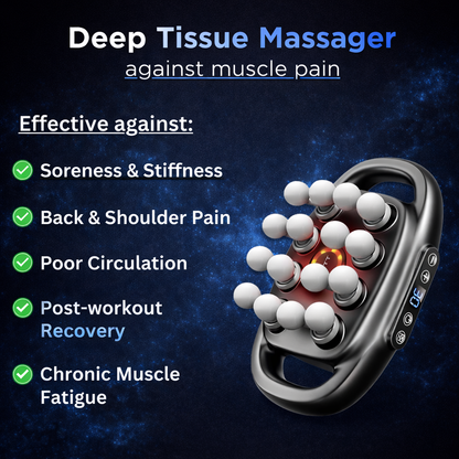 PowerRelief™ Deep Tissue Massage Gun