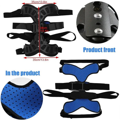 Fixed Spinal Brace – Aluminium Alloy Back Straightener, Breathable Scoliosis Corrector