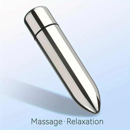 Mini Vibrating Facial and Eye Massager – Portable Lipstick-Size Beauty Device to Promote Lotion Absorption and Relaxation