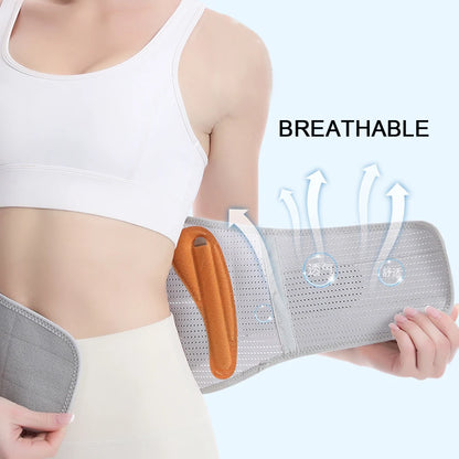 Lumbar Support Belt – Breathable Back Brace for Pain Relief, Orthopedic Waist Corrector
