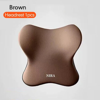 Car Headrest & Lumbar Support Pillow