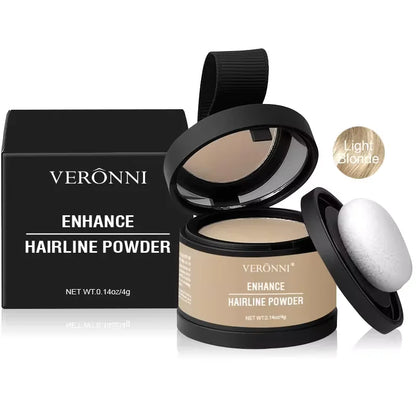 Hairline Powder Root Touch Up – 14 Colors Waterproof Hair Shadow Concealer, Natural Coverage & Hair Filler