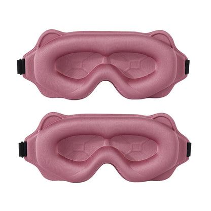 3D Sleep Mask – Blackout Eye Mask for Sleeping, Soft Breathable Travel Eyeshade & Night Sleep Aid