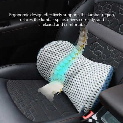 Breathable Memory Foam Lumbar Support Cushion