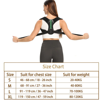 Adjustable Back & Shoulder Posture Corrector Belt – Clavicle Spine Support Brace for Upper Back & Neck Alignment