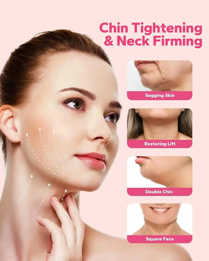 Women Face Slimming Bandage – V-Line Shaping Chin & Cheek Lift, Facial Massage Strap for Skin Care & Lifting