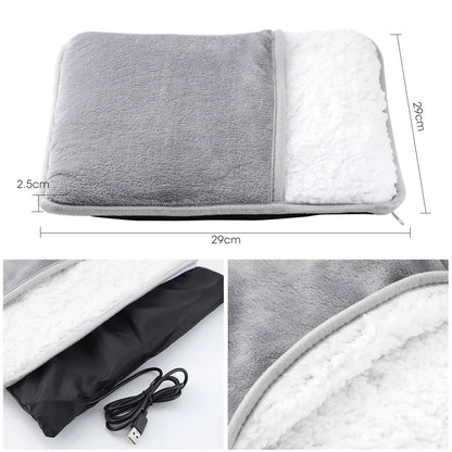 USB Electric Foot Warmer Pad
