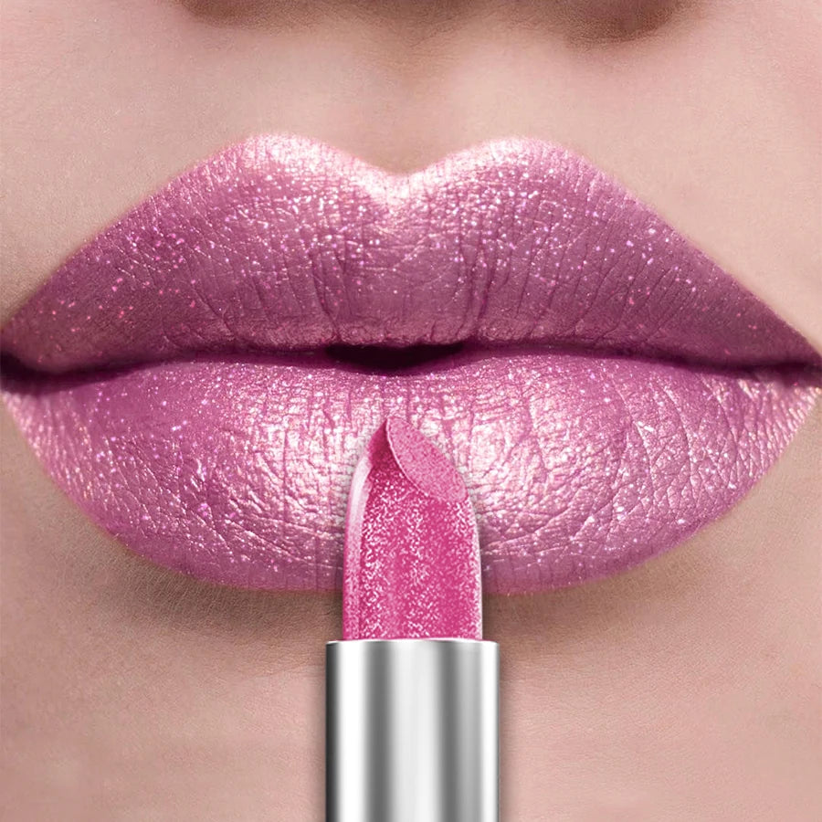 Bold & Intense Glitter Metallic Lipstick