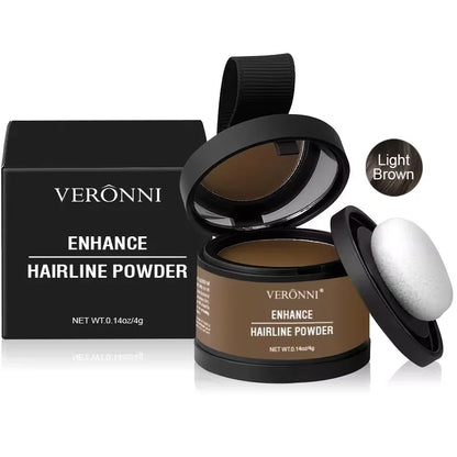 Hairline Powder Root Touch Up – 14 Colors Waterproof Hair Shadow Concealer, Natural Coverage & Hair Filler
