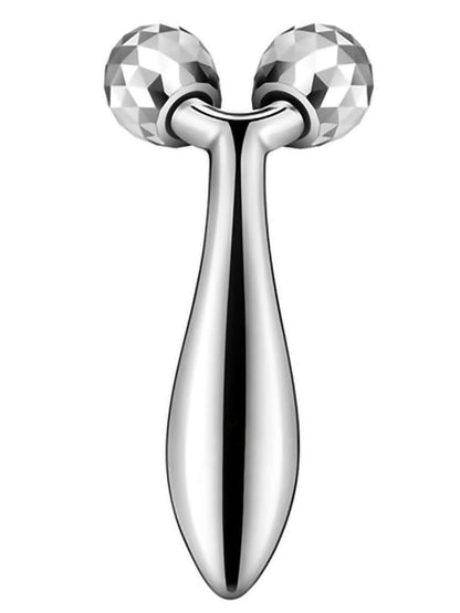 3D Face Rolling Massager – Y-Shaped Manual Facial Lift & Wrinkle Remover Roller