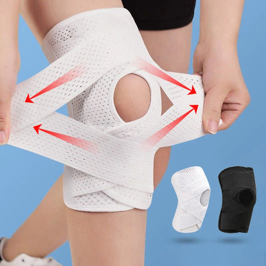 Sports Kneepad – Pressurized Elastic Knee Support Brace for Joint Protection, Fitness, Volleyball & Sports