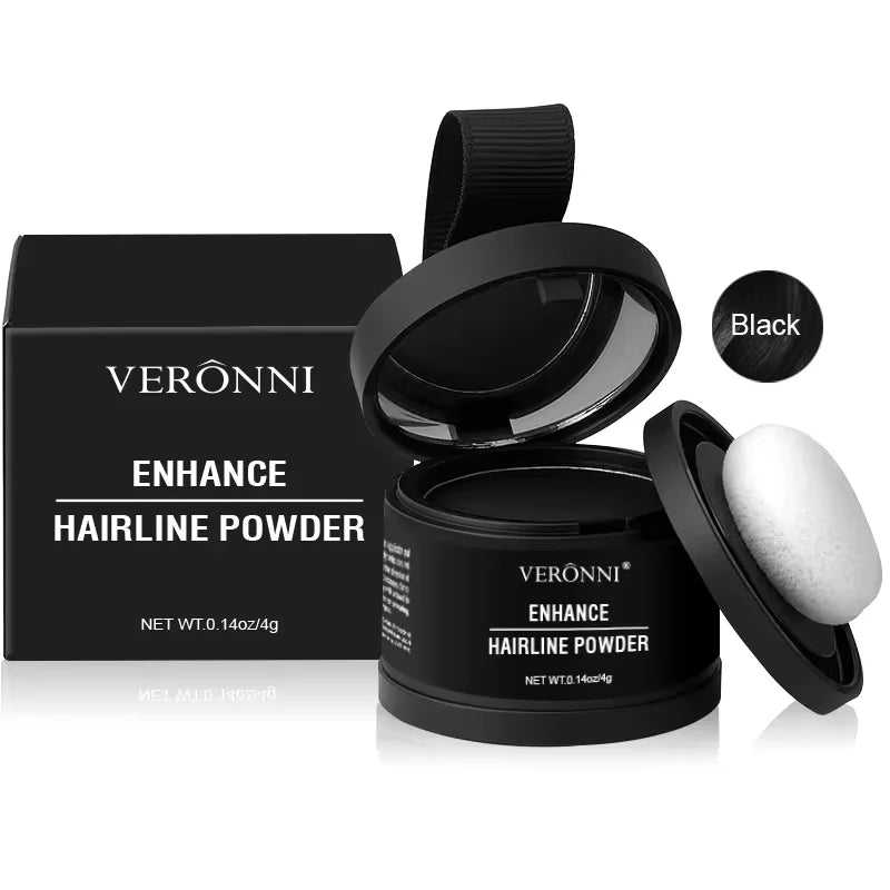 Hairline Powder Root Touch Up – 14 Colors Waterproof Hair Shadow Concealer, Natural Coverage & Hair Filler