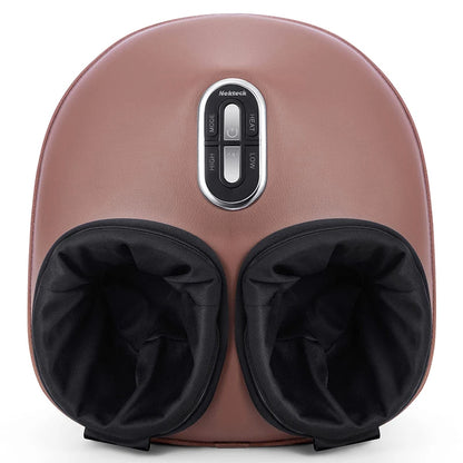 ReviSole™ Air Compression Heated Foot Massager – Deep Kneading Shiatsu Therapy for Muscle & Heel Pain Relief