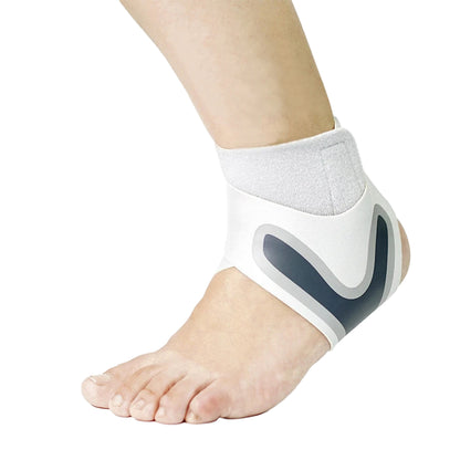 Adjustable Compression Ankle Sleeve – Elastic Ankle Brace Support for Sprains & Heel Protection