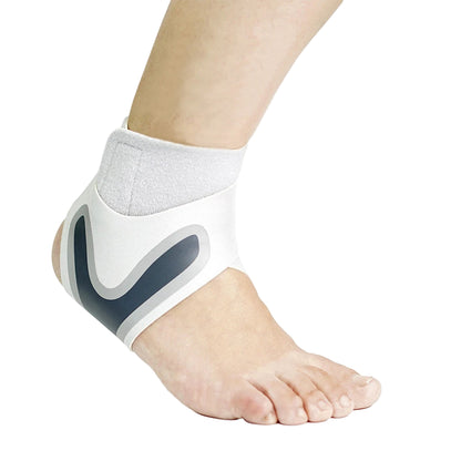 Adjustable Compression Ankle Sleeve – Elastic Ankle Brace Support for Sprains & Heel Protection
