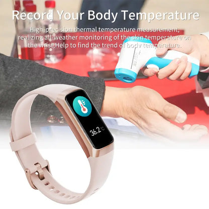 Fitness Smartwatch 2025 — Heart Rate & SpO₂ Tracker, IP68 Waterproof