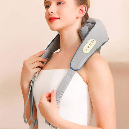 Simulated Human-Hand Neck Massage Shawl – Intelligent Kneading Device for Cervical & Shoulder Muscle Relaxation
