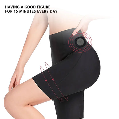 Intelligent EMS Microcurrent Yoga Shorts – Slimming & Muscle-Toning Massage Shorts for Legs, Glutes & Gym Workouts