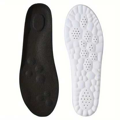 High Elasticity Latex Sport Insoles – Soft Orthotic Arch Support Shoe Pads, Breathable & Deodorant Inserts
