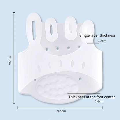 Gel Silicone Bunion Corrector – Orthopedic Toe Separator & Hallux Valgus Spacer Forefoot Pads