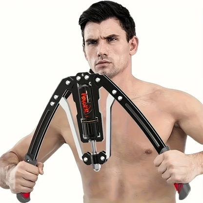Adjustable 22-440 lbs Hydraulic Arm Exerciser – Home Chest & Shoulder Power Twister Trainer