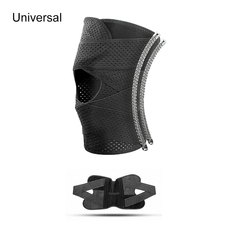 Sports Kneepad – Pressurized Elastic Knee Support Brace for Joint Protection, Fitness, Volleyball & Sports
