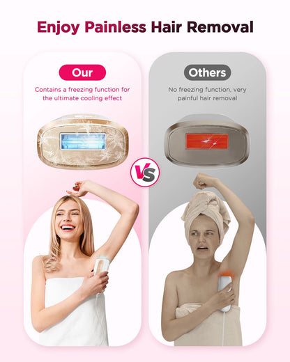 990K-Flash IPL Laser Epilator – Painless Permanent Hair Removal