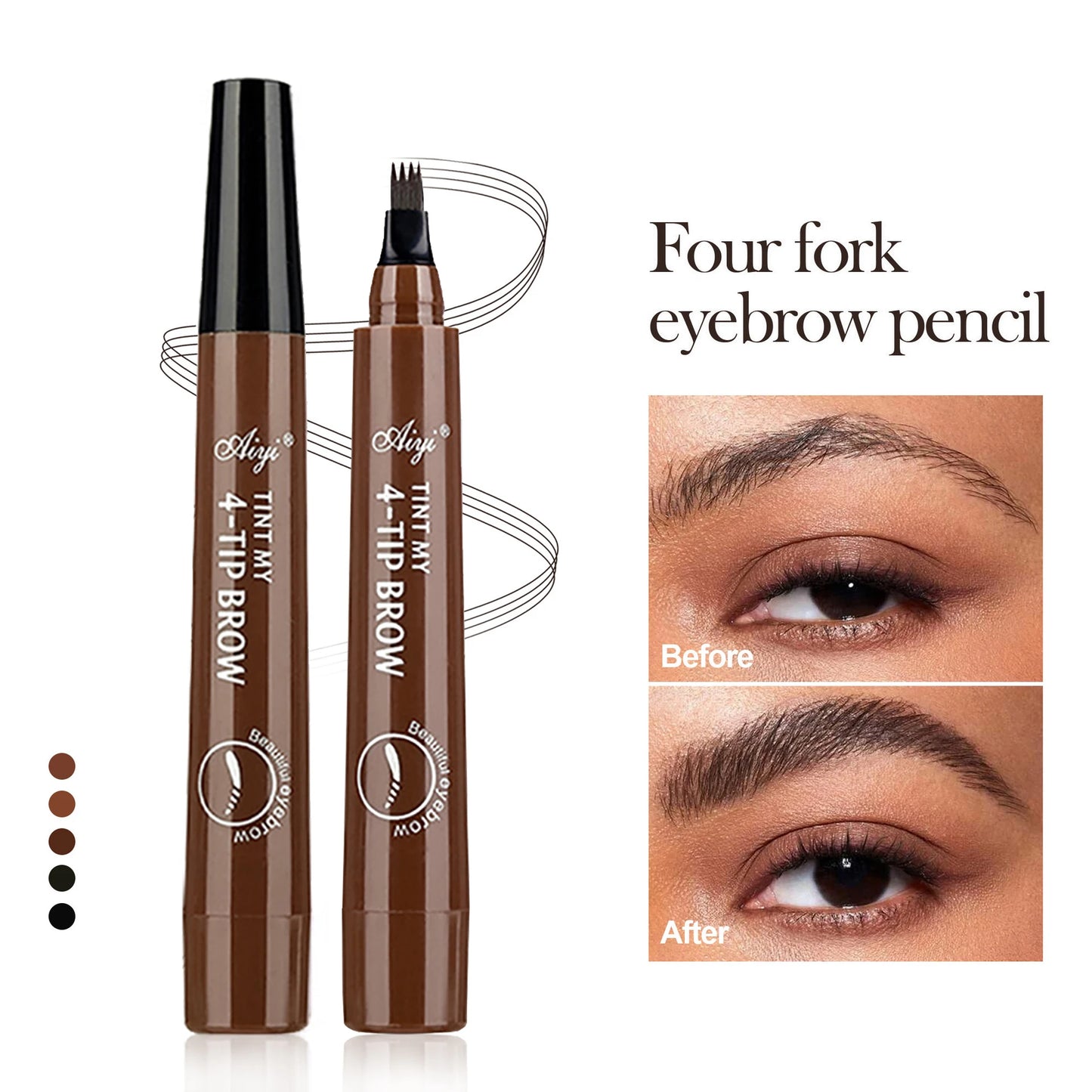 4-Prong Eyebrow Pencil