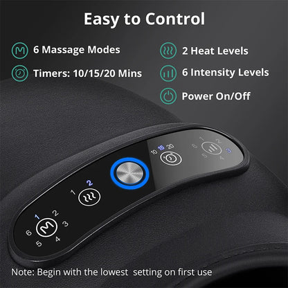 PalmZen™ Wireless Hand Massager – Air-Compression & Hot-Compress Therapy for Palm, Fingers & Arthritis Relief