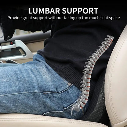 Memory Foam Universal Car Seat & Lumbar Cushion