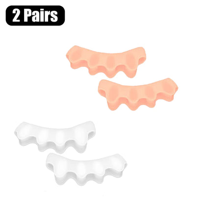 Toe Separators – Doctor Recommended Bunion Corrector & Toe Straightener for Plantar Fasciitis and Foot Pain Relief