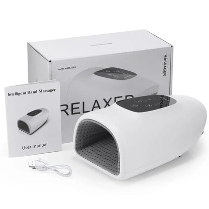 Electric Airbag Hand Massager with Hot Compress & Deep Kneading