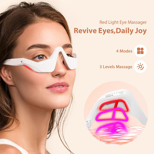3D Eye Massager for Relaxation – Fatigue Relief, Dark Circle Lightening, and Fine Line Smoothing
