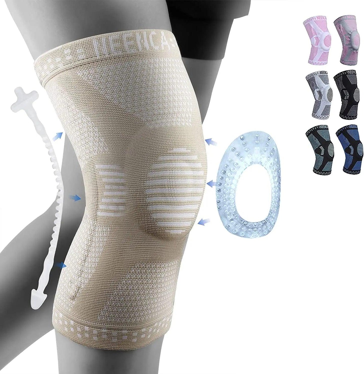 FlexiMax™ Copper Knee Brace – Compression Support for Pain Relief, Recovery & Mobility