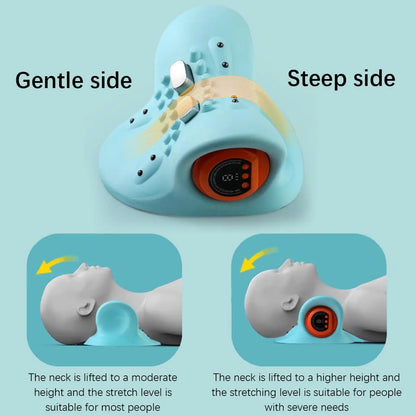 Electric Finger-Pressure Neck & Shoulder Massage Pillow