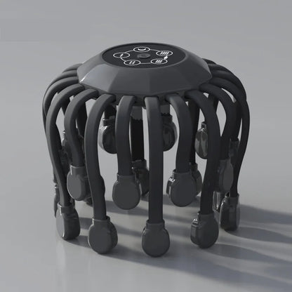 20-Head Scalp Massager with Red Light Therapy