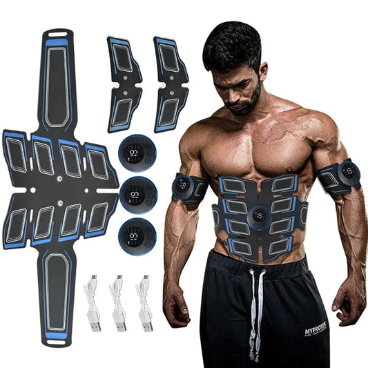 2025 NEW EMS Abdominal Muscle Core Toning Trainer – Flex Toner Tactical Stimulator