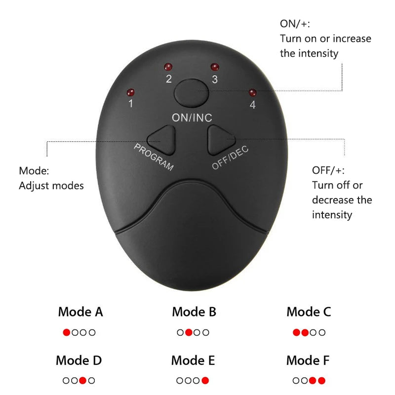 SlimTone™ EMS Muscle Stimulator – Portable Toning Device for Abs, Arms, Legs & Buttocks