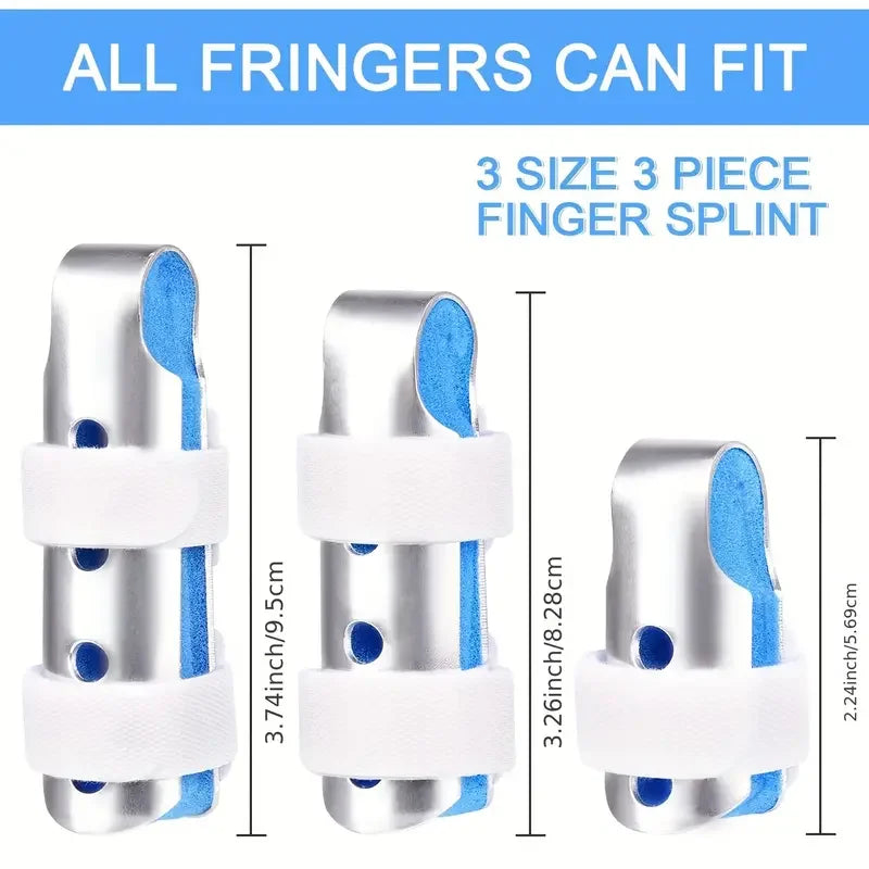 Finger Support Brace – Broken Finger Splint & Arthritis Knuckle Stabilizer for Immobilization