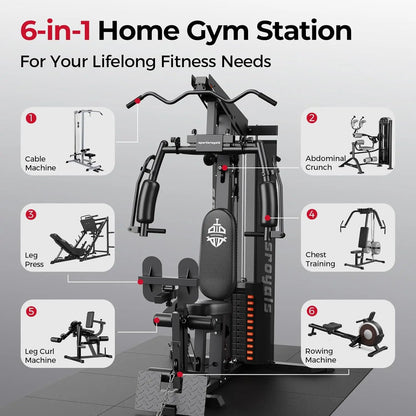PowerCore™ 150 lb Weight Stack Home Gym