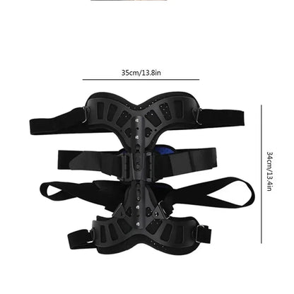 Fixed Spinal Brace – Aluminium Alloy Back Straightener, Breathable Scoliosis Corrector